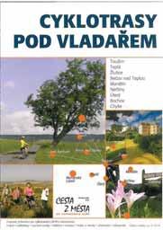 Cyklotrasy pod Vladařem -cyklomapa- jednotlivé trasy na území: Toužim, Teplá, Žlutice, Bečov