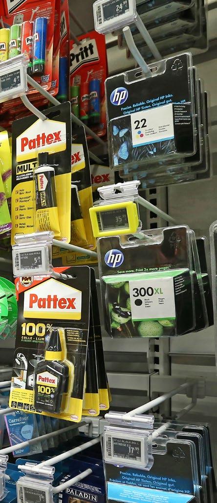 Flexibilní řešení pro sortiment papírnictví a kancelářských potřeb Vhodné řešení nabízíme i pro sortiment papírnictví a kancelářských potřeb: poznámkové bloky a sešity, samolepící záložky, papíry do