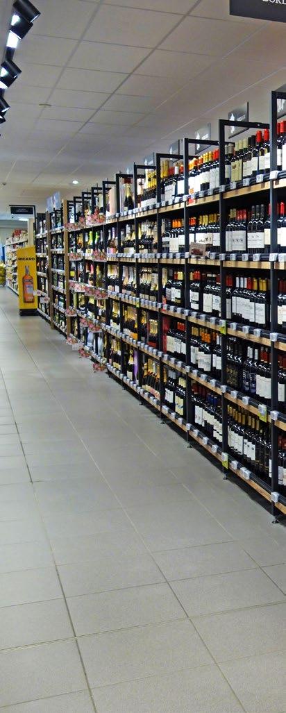 Akční nabídky a podpora prodeje Aby bylo možné vystavit pestrou nabídku zboží a zároveň uložit dostatečné množství zásob, je základem každého supermarketu správné regálové vybavení.