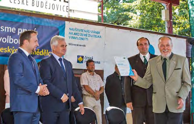 Významná ocenění pracovníků ústavu v roce 2016 Na výstavě Země živitelka v rámci udělování Ceny ministra zemědělství za nejlepší realizovaný výsledek výzkumu a experimentálního vývoje v roce 2016