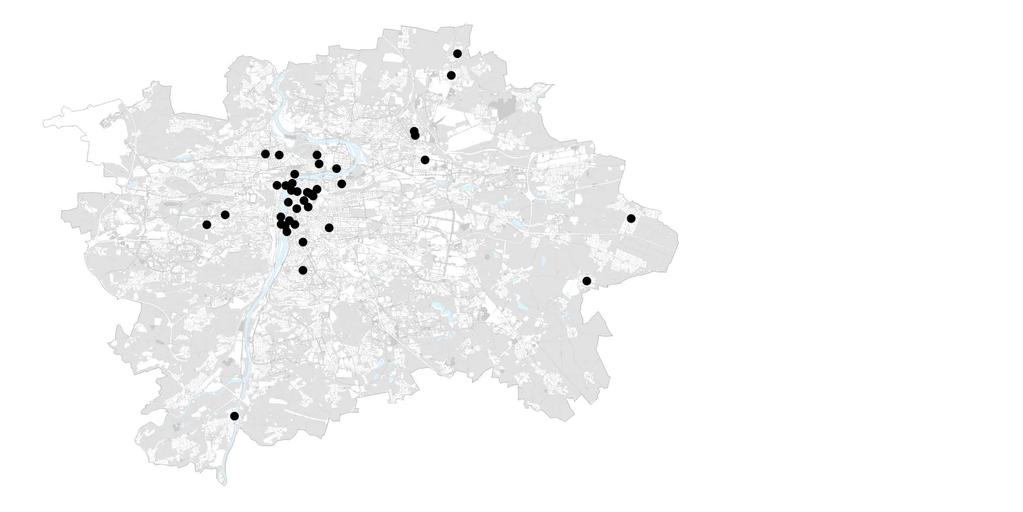 1 Centrální park na Pankráci Městská část Praha 4 2 Botanická zahrada na Albertově Botanická zahrada Přírodovědecké fakulty UK 3 Malostranské náměstí nadace Pražské děti 4 Senovážné náměstí Vinograf