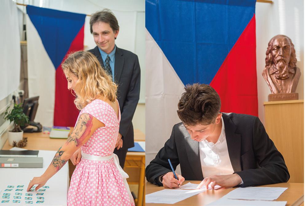 nebyl žádný neúspěšný žák. Jediným výrazným zhoršením byl pokles žáků se samými výbornými z 34 na 12.