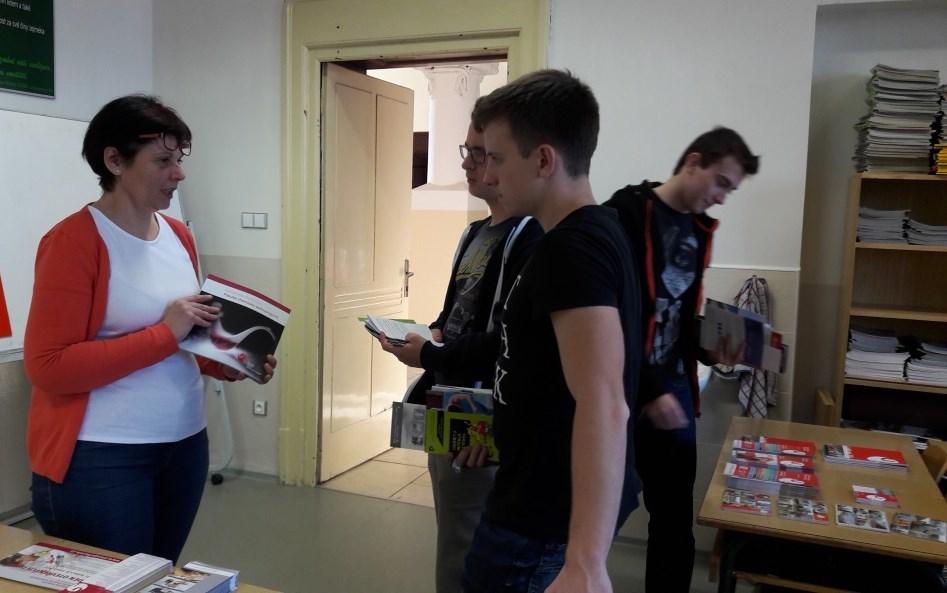 2016 jsme navštívili i Žatecké gymnázium, které pořádá pro