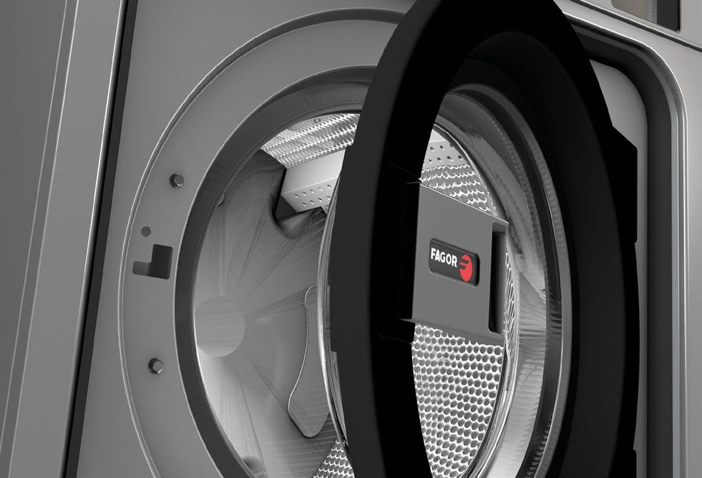 PRFESINÁLNÍ CMPACT SERIES VĚTŠÍ VÝKN VĚTŠÍ RBUSTNST Nová řada prádelenské podukce Compact nabízí stejný výkon jako u průmyslových praček a mnohem vyšší než u ostatních