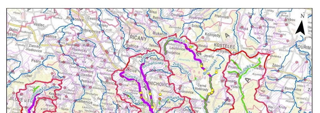 Projekt navrhuje nejen přírodě blízká protipovodňová opatření, ale přináší další příznivé účinky pro zlepšení ekologického stavu vodního toku (např.