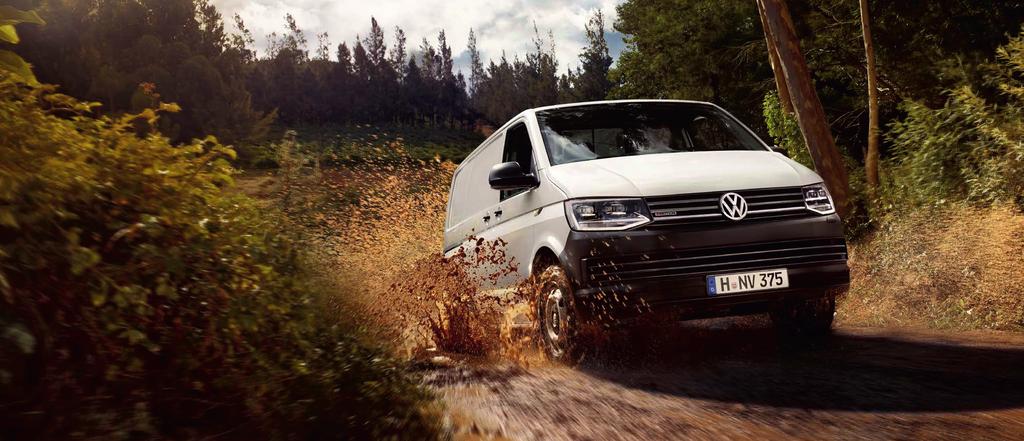 46 47 Transporter Pohon všech kol 4MOTION Automobil s nejlepší průchodností terénem ve své třídě, vybavený dvouspojkovou převodovkou DSG 1) a mechanickou uzávěrkou diferenciálu.