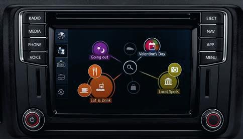 52 53 Transporter Infotainment Pracovní místo, které je ve spojení s celým světem. Innovativní infotainment.