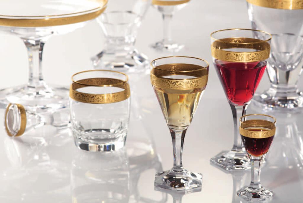 22 copenhagen Dotek noblesy A Touch of Elegance 9910/I C: 1000 ml / 1 qt. H: 31,6 cm / 12.4 inch 9904 C: 70 ml / 2.3 oz H: 12,1 cm / 4.8 inch 9918/I C: 300 ml / 10 oz H: 13 cm / 5.