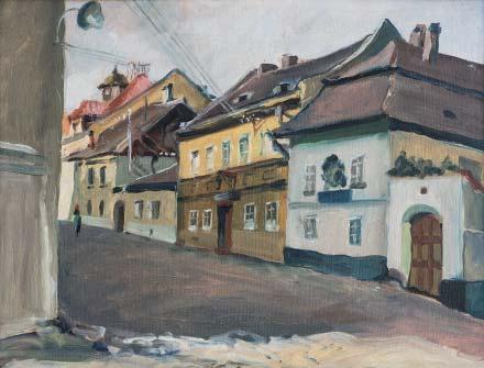 Josef Krejsa, Slaný od Ovčár, kol. r. 1935.