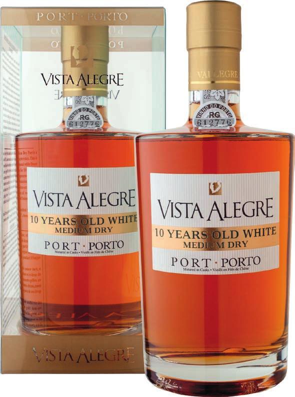 GP 461 Vista Alegre 10 Years Old White Medium Dry, bílé jakostní likérové víno, vyrobené z tradičních bílých odrůd regionu