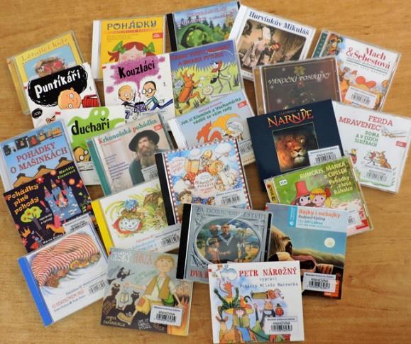 2. Knihovní fond Městská knihovna Zábřeh poskytuje k zapůjčení knihy, audioknihy na CD, periodika (noviny a časopisy) a také dioptrické brýle pro čtení (pouze prezenční výpůjčka).