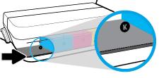 Hladiny inkoustu Pomocí rysek na nádržce na inkoust zjistíte, kdy je třeba nádržky naplnit a kolik inkoustu je třeba přidat.