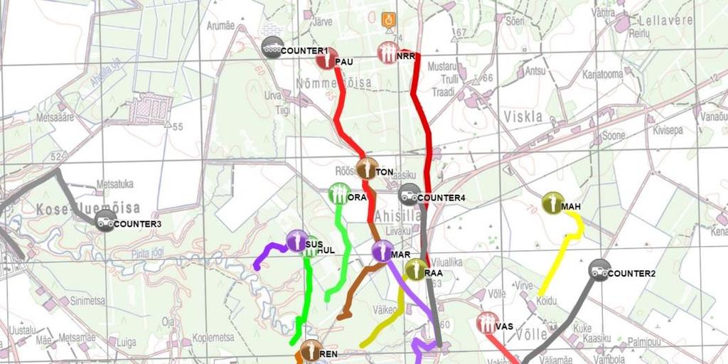 profily) Typ návštěvníků (pěší, cyklisté, jezdci na koních atd.) Počasí (vliv počasí na návštěvnost) 2.