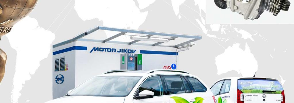 CNG je ekologickou alternativou pro pohon motorových vozidel.