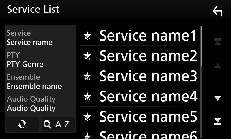 2 V seznamu zvolte typ programu. 3 Klepněte na [Search].