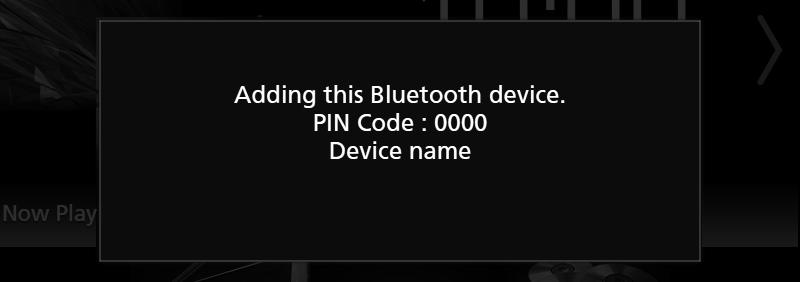 Ovládání Bluetooth Registrování ze zařízení Bluetooth Před použitím funkce Bluetooth je nutné registrovat audio přehrávač nebo mobilní telefon Bluetooth u tohoto přístroje.