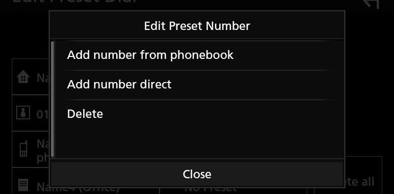 ÑÑPřenos telefonního seznamu Telefonní seznam ze svého chytrého telefonu vybaveného Bluetooth můžete přenášet pomocí funkce PBAP.