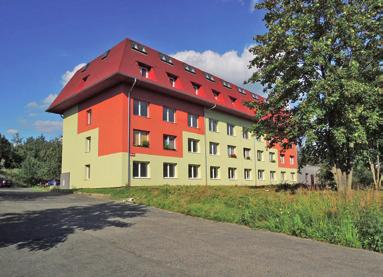 klidná lokalita, možnost dokončení bytů na klíč. Minimální fond oprav!