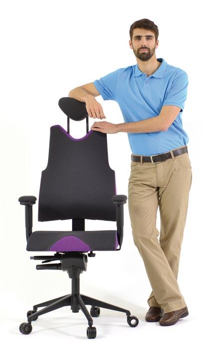 7/ VÝŠKA SEDU Správná výška sedu je u zdravotního řešení THERAPIA velmi důležitá.
