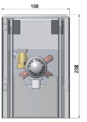 samostojné konvektory bez ventilátoru - suché prostředí 20 COIL- SP1/4 TEPLOTNÍ EXPONENT n = 1,3816 L (mm) 900 80 839 751 717 70 666 584 552 60 505 429 400 45 288 224 200 L (mm) 1000 80 957 857 818