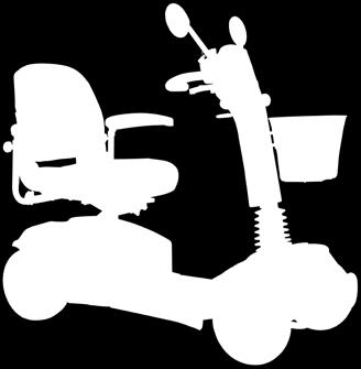 Základní provedení: jednoduché ovládání odnímatelná otočná sedačka odklopné područky nastavitelná poloha řídícího panelu zadní a přední osvětlení, ukazatele směru, zpětná zrcátka košík přední sklopná