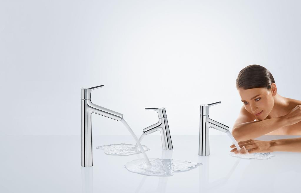 MIXER WASH BASIN COMBINATION Talis ComfortZone KOMFORT NA VŠECH ÚROVNÍCH TALIS S. Optimální kombinace baterie a umyvadla přináší komfort na míru.