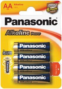 16 baterie Baterie PANASONIC PRO POWER prémiová řada alkalických baterií