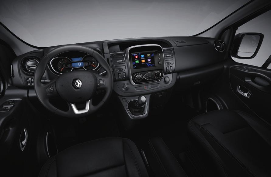 Odhaľte svoje vnútorné bohatstvo Niektoré miesta vzbudzujú túžbu vydať sa ešte ďalej. Medzi ne patrí interiér vozidla Renault TRAFIC SpaceClass.