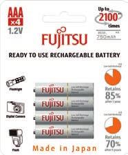 750mAh AAA (HR03) 2 FU-4UTCEX-4B min.