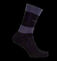 Na špičce a patě má ponožka Friction Free, materiál s nízkým třením, čímž výrazně snižuje tvorbu puchýřů.
