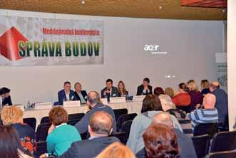 Na konferenciu sa tešia správcovia bytových domov a budov hlavne pre jej priateľskú atmosféru a možnosť oboznámiť sa s novou legislatívou, novinkami z oblasti výkonu správy a novými technológiami pri
