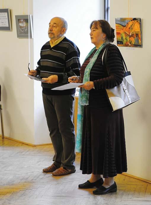 Vernisáže se zúčastnili významní hosté z česko-polského regionu Tereza Bazala, šéfredaktorka časopisu Ziemia Klodska, Ewa Jackienicka, Martin Raczyński, starosta města Mieroszow, Henryk Hnatiuk z
