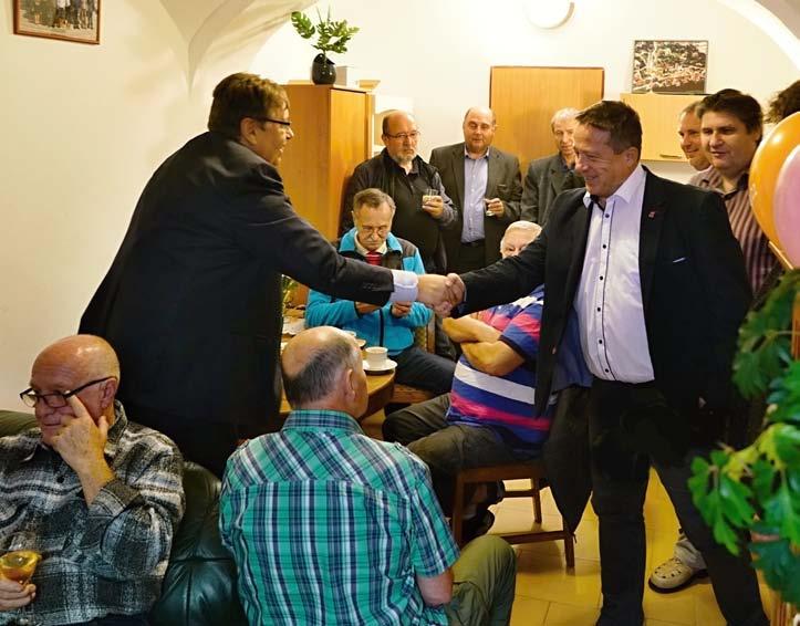 Luboš Franc k otevření kanceláře řekl: Chtěl bych připomenout, že stálou senátní kancelář mám v Náchodě. Já jsem se po dlouhém zvažování rozhodl, že zde v Broumově otevřu pobočku.