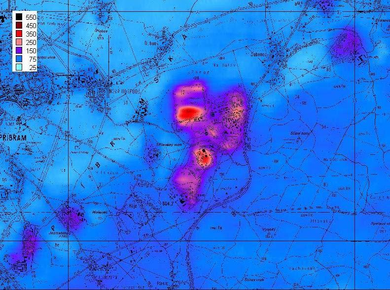 MS (měření SÚRO Praha) Obr.