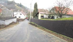 Byl rozšířen i asfaltový povrch v druhé polovině návsi. Stavební práce při této investiční akci provedla firma Strabag.