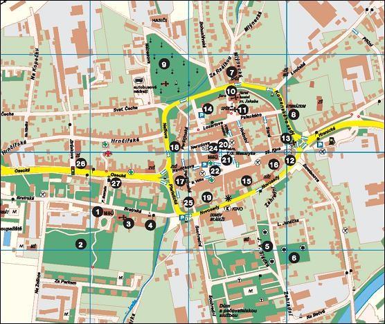 PŘÍLOHA P II: MAPA MĚSTA LIPNÍK NAD