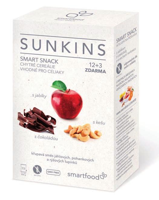 SMART SNACK Vyvážená cereální směs s vysokým přísunem komplexních sacharidů a vlákniny pro zdravou snídani nebo výživnou svačinu mezi hlavními jídly.