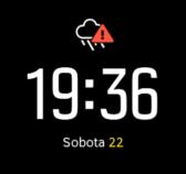 Automatický profil alti-baro Změnu tlaku vzduchu může způsobit počasí i nadmořská výška.