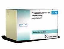 Pregabalin Pregabalin Zentiva k.s. 300 mg tvrdé tobolky od firmy Zentiva Pregabalin Zentiva k.s. 150 mg tvrdé tobolky Pregabalin Zentiva k.s. 75 mg tvrdé tobolky obsah Úvodní slovo 3 Pořadatel, organizace sjezdu 4 Registrace 5 Zkrácená informace o přípravku Pregabalin Zentiva k.