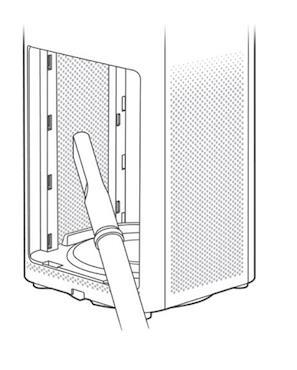 Čištění a údržba Výměna filtru Filtr je doporučeno měnit jednou za 3-6 měsíců dle intenzity využití.