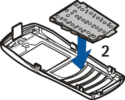 Viz krok 1 v Instalace SIM karty a baterie na stranì 25