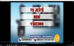 Rozbor: V rámci teleshoppingu je prezentována kamera do automobilu s tím, že je divákovi opakovaně nabízena lepší a lepší nabídka spočívající v základní nabídce kamera + nalepovací držák do auta za