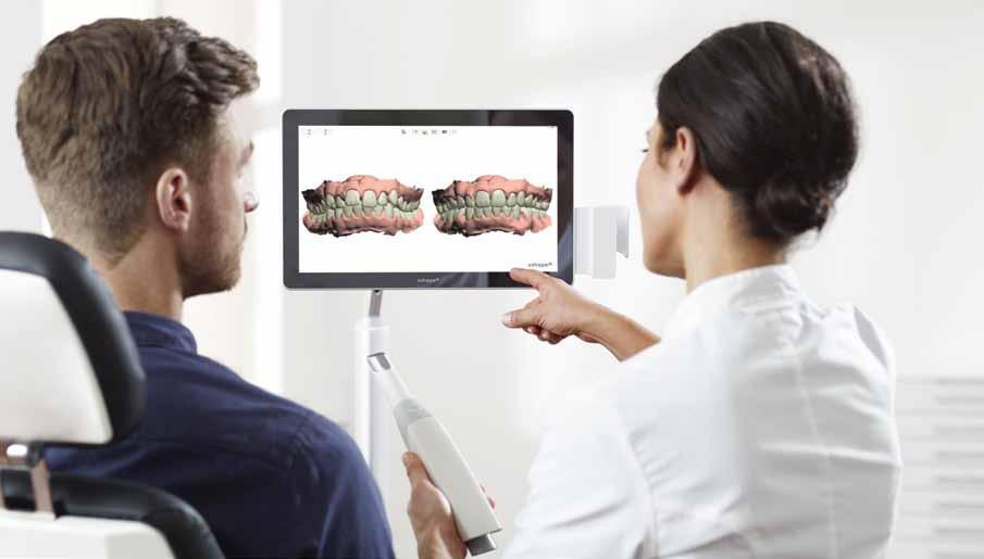 Digitální otisk Vyzkoušejte si ve své ordinaci 3Shape Trios Nejrychlejší a nejpřesnější