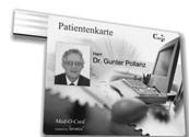 ehealth - Evropa - Německo - 2009 Německý systém Med-O-Card Karta pacienta - USB flash disk Kapacita 8 GB
