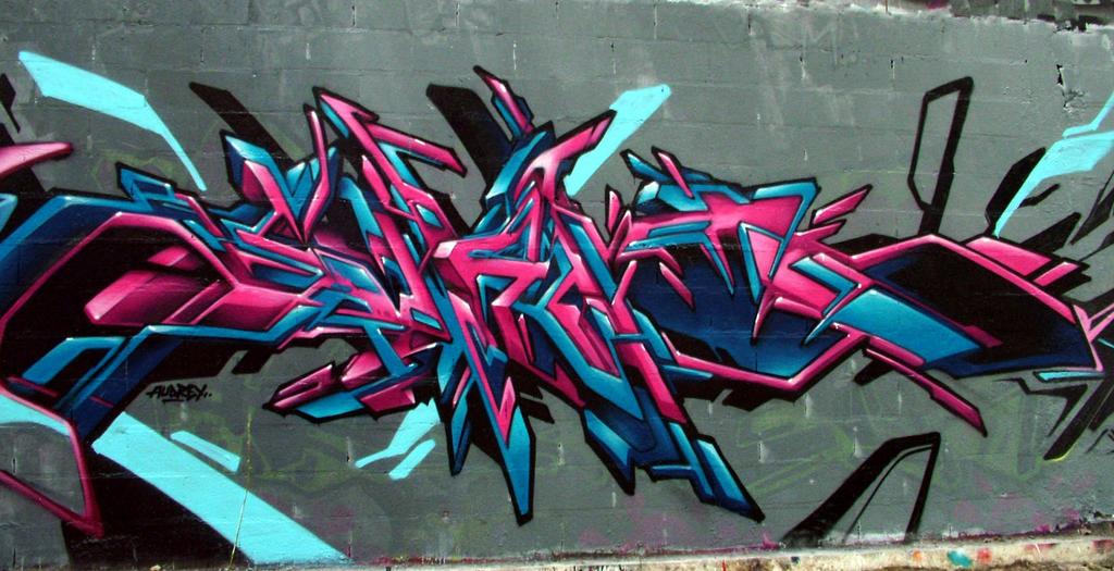 8.2. Wild style Wild style je jednou z už náročnějších metod. Tomuto stylu by se měli věnovat spíše zkušenější writeři než ti začínající.