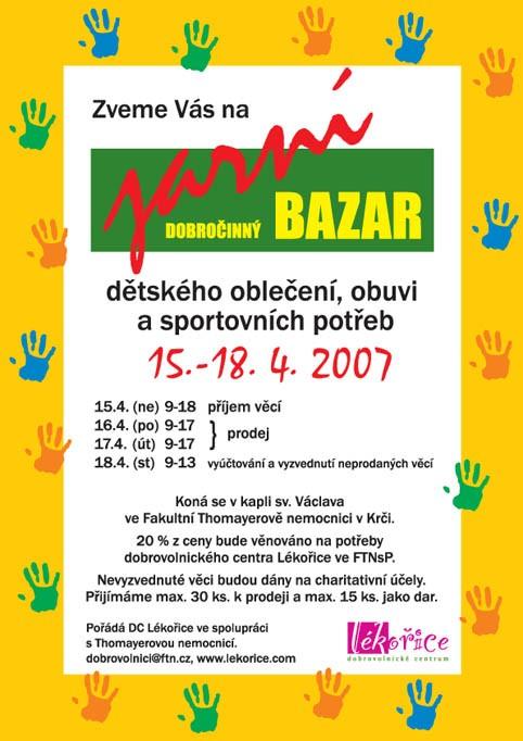 ZPRÁVA O ČINNOSTI DOBROVOLNÍKŮ VE FAKULTNÍ THOMAYEROVĚ NEMOCNICI V PRAZE PROGRAM PRO ODDĚLENÍ DĚTSKÉ NEUROLOGIE