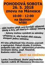 10 Den prevence v ZŠ Mánesova V pondělí 30. dubna se uskutečnil Den prevence. Zúčastnili se jej žáci celé školy od malých prvňáčků až po ty nejstarší, kteří brzy odejdou na střední školy či učiliště.