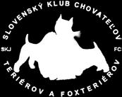 12. 2010...19 Špeciálna výstava teriérov Viničné 28. 3. 2010...20 Špeciálna výstava teriérov Košice 10. 7. 2010...33 20. výročie Slovenského klubu teriérov a foxteriérov 1990 2010...41 20.