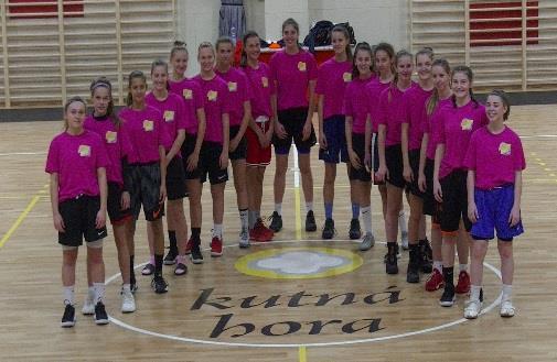 KEMPY BASKETBALOVÝCH NADĚJÍ U15-2018 1. Sportcentrum Luhačovice 2. Sportovní hala Klimeška, Kutná Hora 3. Sokol Dobřichovice Termíny: 14.