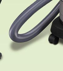 zabraňuje uvolnění hadice během čištění Ergonomický design hlavy s háky na